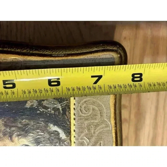 Wood Jewelry Box w Velvet interior, Mid-Century Modern “Fashioned By Farrington - Picture 11 of 13